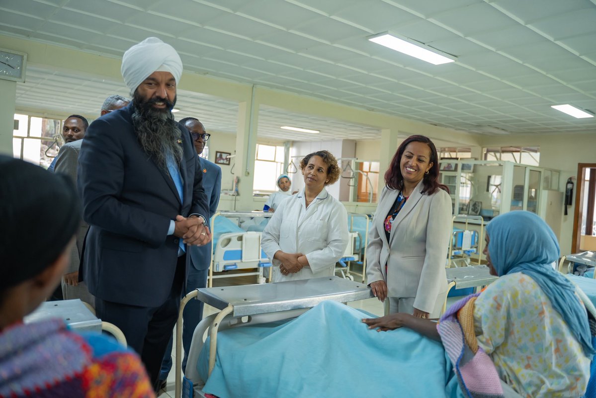 Randeep S. Sarai (@randeepssarai) on Twitter photo Minister <a href="/MekdesDaba/">Mekdes Daba</a> and I know that providing healthcare to women and girls is not just right, it's smart—building stronger economies and healthier communities. The Hamlin Fistula Hospital is an example of how we're working together on life-changing maternal health. Minister <a href="/MekdesDaba/">Mekdes Daba</a> and I know that providing healthcare to women and girls is not just right, it's smart—building stronger economies and healthier communities. The Hamlin Fistula Hospital is an example of how we're working together on life-changing maternal health.