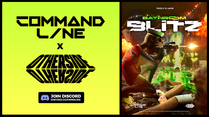 Bathroom Blitz drops later this month. Action so explosive, you’ll be clenching cheeks the whole time.

Join the Command Line Discord for updates and a chance to participate in the early alpha test group next week.

discord.gg/cmndline