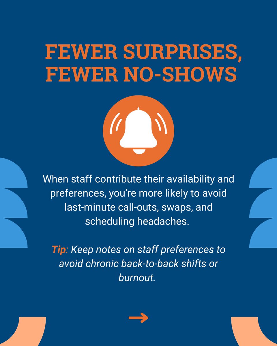 goeschedule's tweet image. Boost morale, reduce burnout, and prevent shift chaos with team-driven planning. Here are 4 ways it makes a difference 👇
#eSchedule #SmartScheduling #FirstResponder #FireDepartments #EMS #Healthcare #Dispatch #PoliceDepartments #PublicSafety #ShiftPlanning