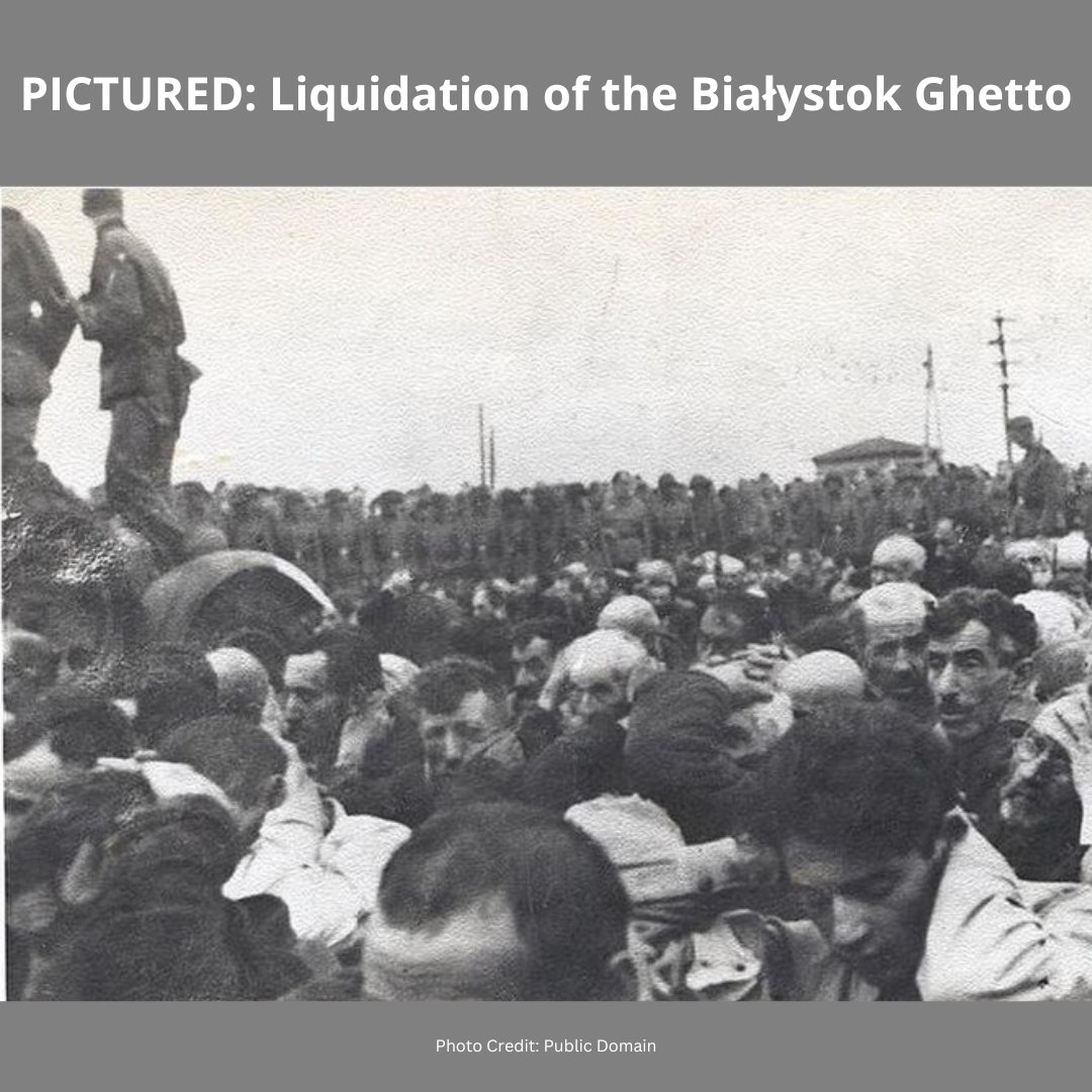JFRDirector's tweet image. #OTD July 24, 1941
A ghetto was established in Kishinev, Romania and one week later in Bialystok, Poland.