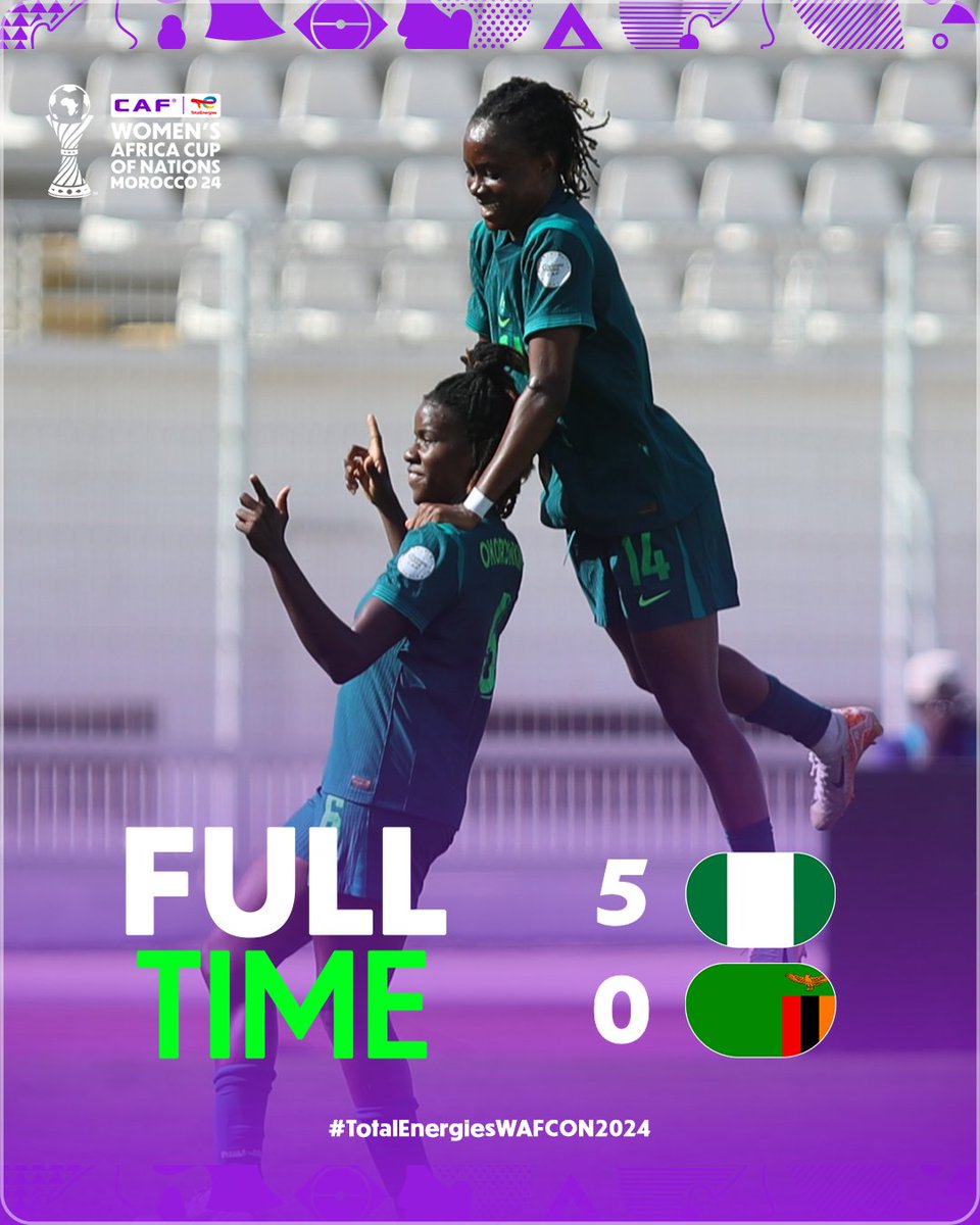 A one-sided goal-galore in Casablanca! 😳

#TotalEnergiesWAFCON2024