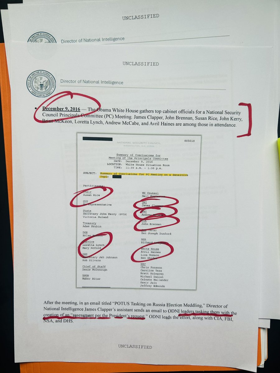 C__Herridge's tweet image. Breaking…
Newly declassified records from @DNIGabbard are additional, compelling evidence that the 2016 Russia Collusion narrative was not rooted in credible intelligence reporting, but manufactured to fit a preferred political narrative.
Gabbard has taken the rare and…