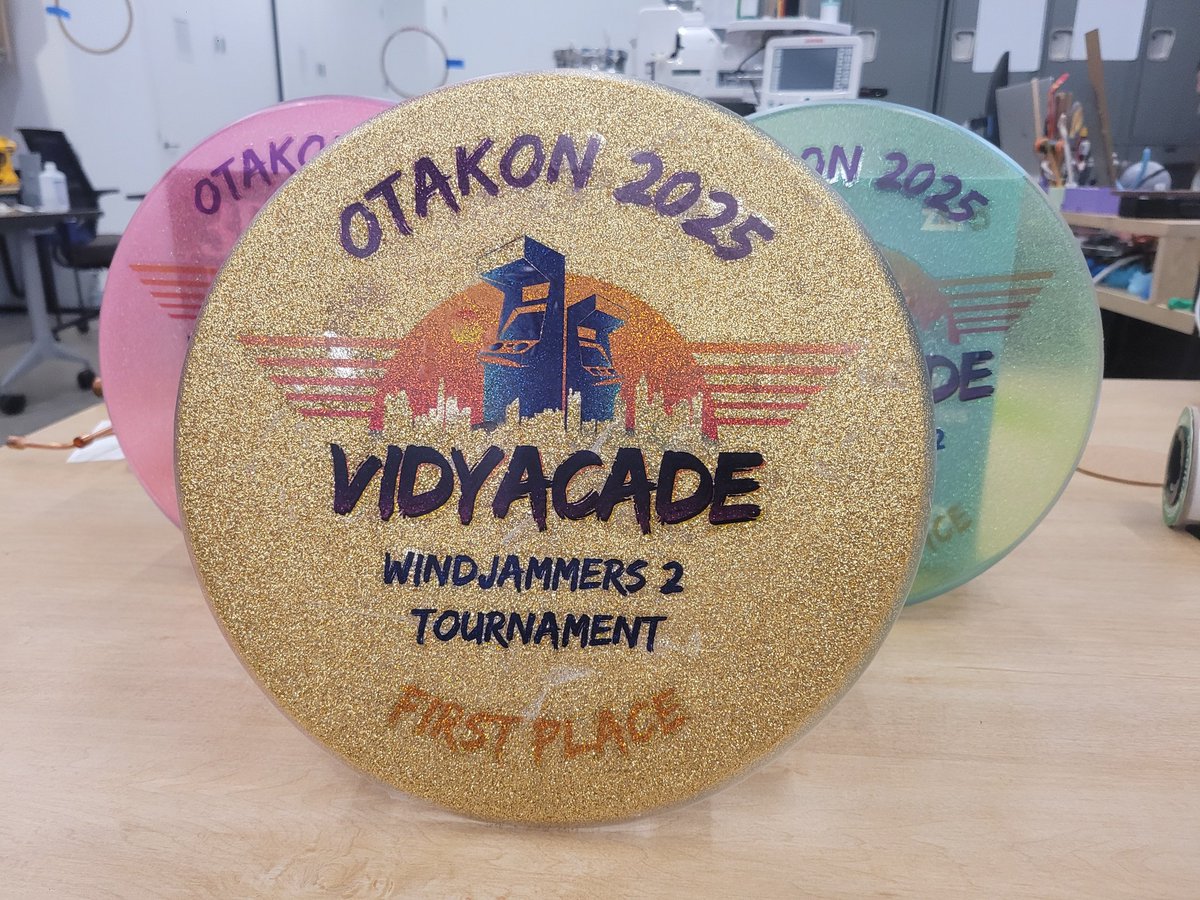 <a href="/Dotemu/">Dotemu</a> I will not let Windjammers 2 die - please bring back the Flying Power League.  Made some custom trophies for Otakon 2025, come hang out next month and Go For Broke!