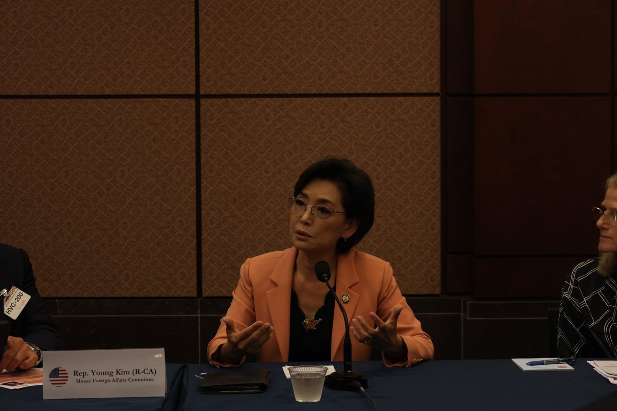 RepYoungKim's tweet image. Economic policy should be at the forefront of our U.S. foreign policy. Anything less is unacceptable & hurts American businesses both at home & overseas.
I thank @AmchamsAP for the recognition & will keep working on fair policies that strengthen our access to foreign markets.