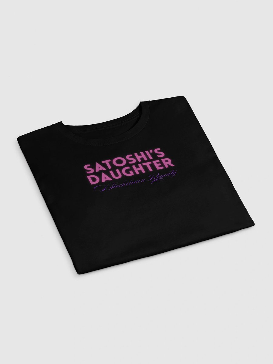 mobiusspot's tweet photo. Not financial advice… 

Satoshi’s Daughter – Blockchain Royalty | Crop Top

→ https://t.co/cOutPJv7Tk

#SatoshiDaughter #CryptoGirlStyle #CryptoQueen #Bitcoin #DeFiDiva #Web3Style #Crypto #BTC #Girls
#Female #NewCollection https://t.co/vdl29HJay6
