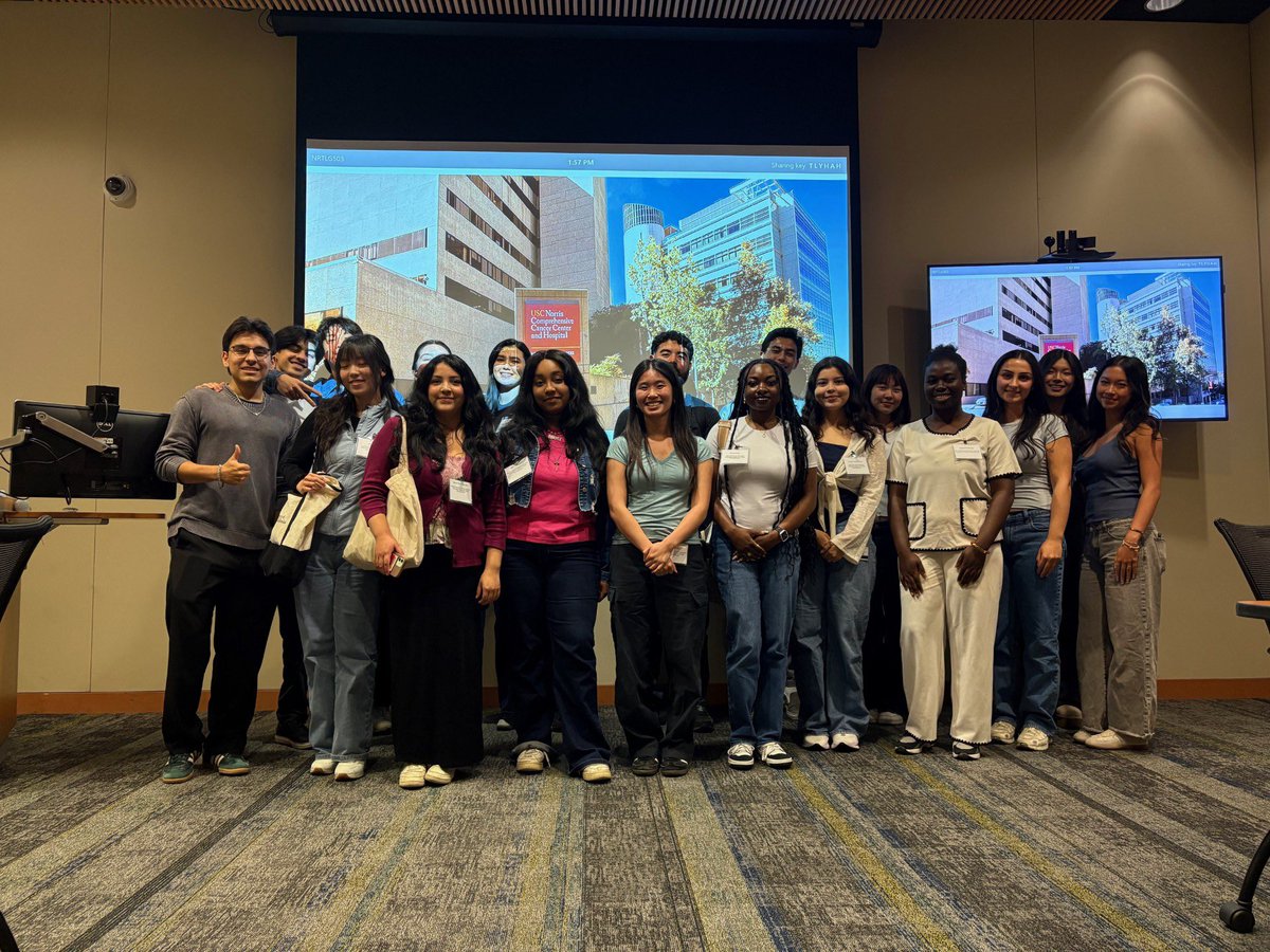 uscnorris's tweet image. We’re proud to share how we’re fostering cross-institutional collaboration through the ACS Cancer Research Internship Program for College Undergraduates!
On Tuesday, July 8, we welcomed interns from Charles R. Drew University to the USC campus for a full day of connection,…