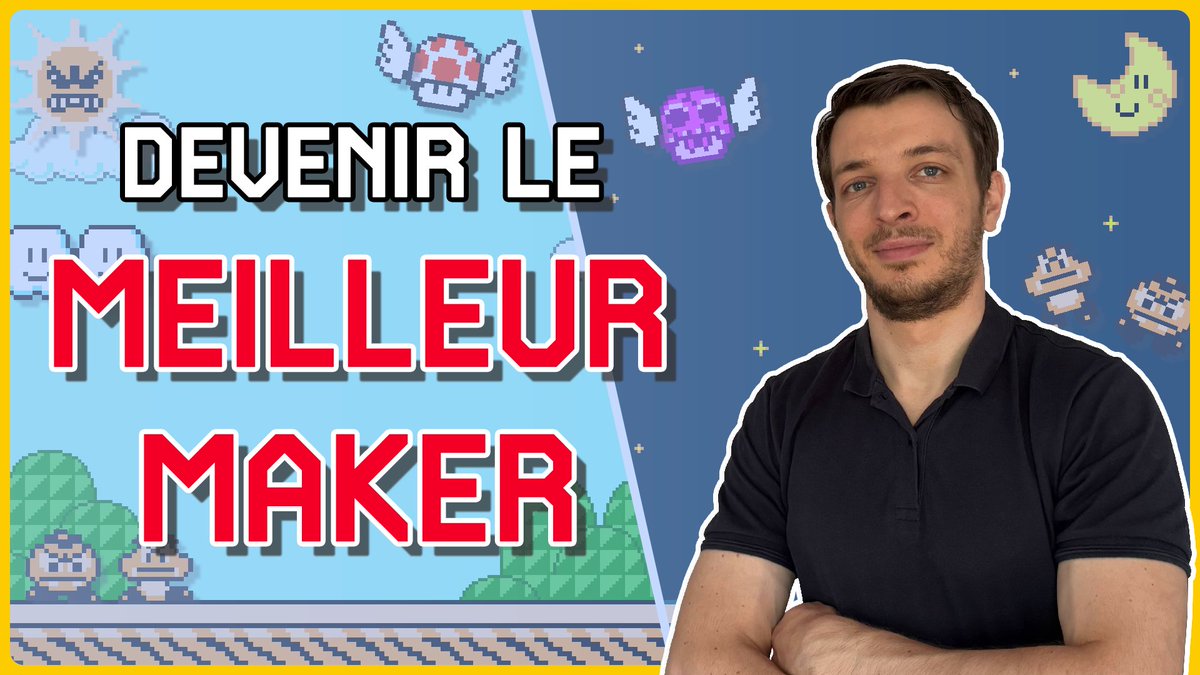 K0nshiba's tweet image. 🔥 Nouvelle vidéo YouTube !! 🔥
Passion Invention #01 – Le Stage Miroir 🪞
Nouveau format où je reviens sur la création de Moon Power, un stage conçu pour un concours #MeilleurMaker organisé par Nintendo.
Lien juste en dessous ⬇
#SuperMarioMaker2 #NintendoSwitch