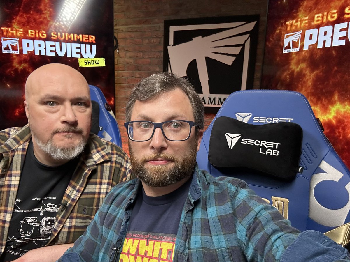 #warhammer preview with <a href="/AdamTroke/">Adam Troke</a> 
Let’s go!