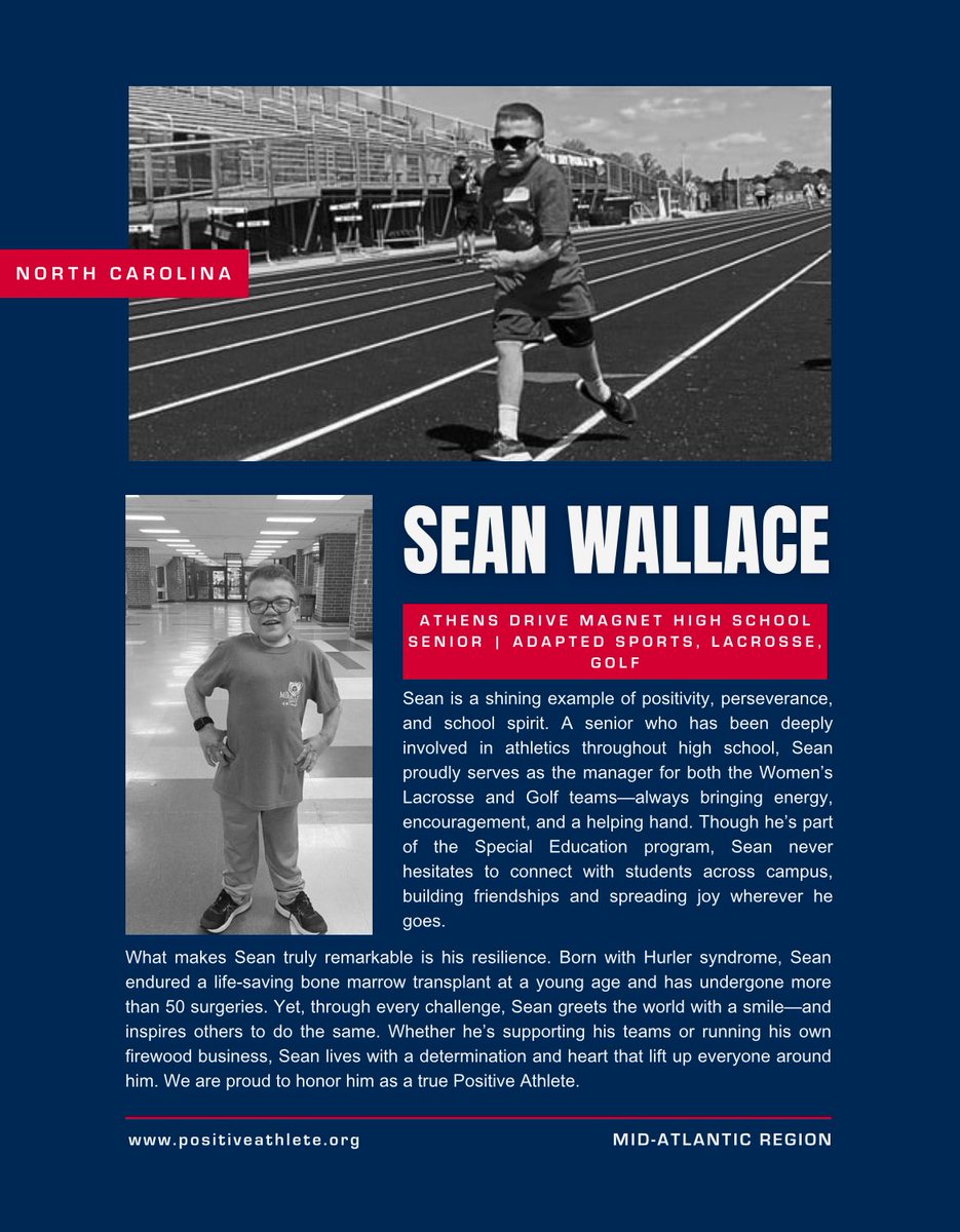 Congrats Sean!  Awesome accomplishment!  Can’t think of a more deserving kid!