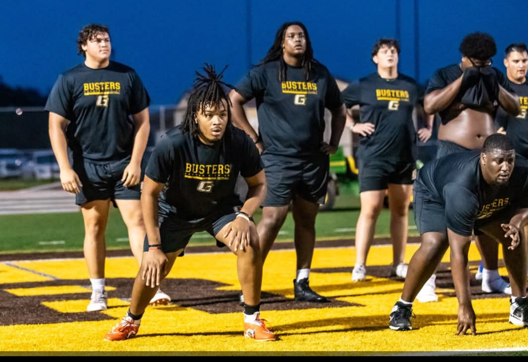 First week in the trenches!! Already love these guys!!! I'm telling you right now, we're going to be a force in JUCO this season!!!