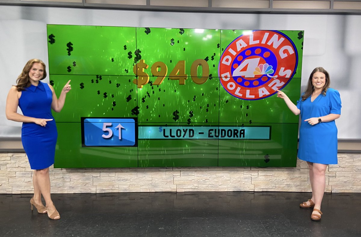 CarolineWDerby's tweet image. Anddddd we have a winner!!!!! 💰💰💰
Congratulations to Lloyd for winning Dialing for Dollars! @JCullenWX @KARK4News