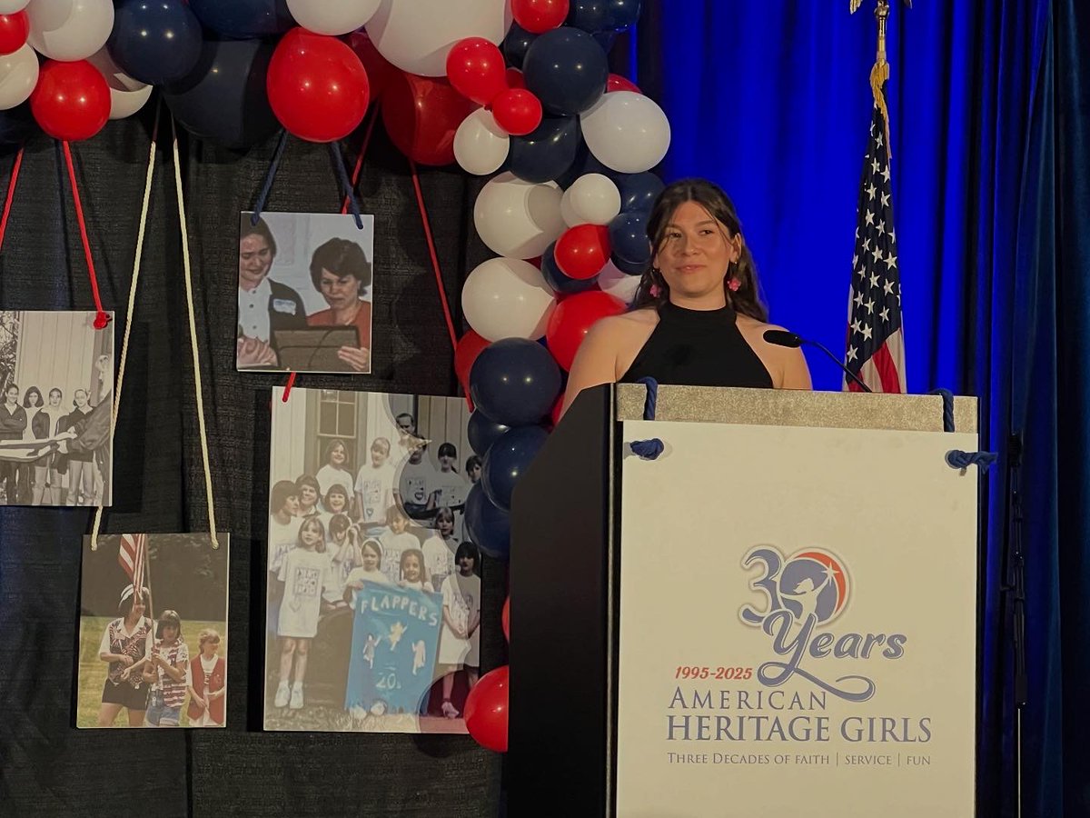 SelfEvident_Pod's tweet photo. Such an honor for Kenna Rose to speak at American Heritage Girls’ 30th Anniversary Convention. 

It’s every speaker’s dream to speak at a place that impacted so much of her life. https://t.co/TqiAOPIhd1