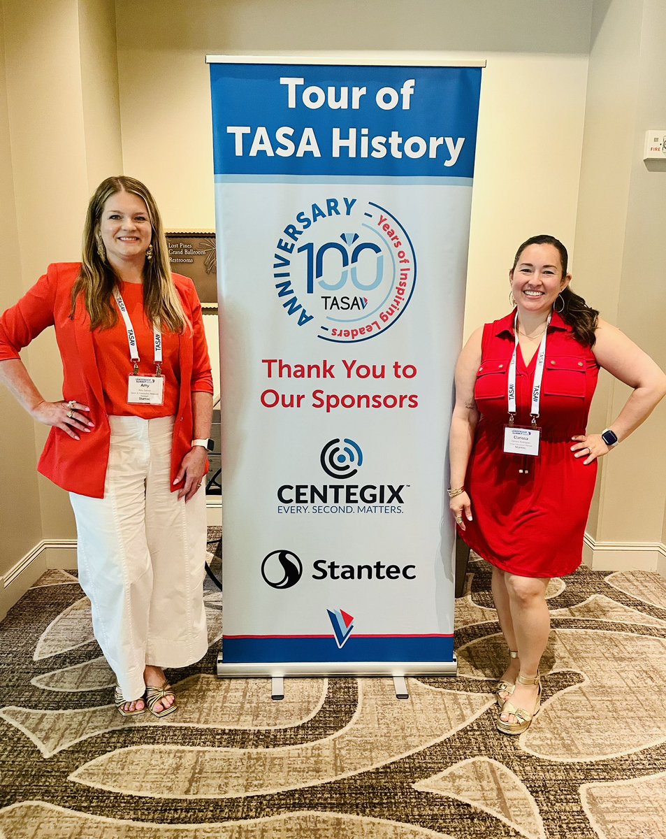 Never disappointed by the energy at the John D. Horn Leadership Summit! Grateful to participate and connect with so many visionary leaders paving the way forward for Texas public schools. <a href="/Stantec/">Stantec</a> is proud to celebrate the <a href="/tasanet/">TASAnet</a> 100-year anniversary alongside this powerful