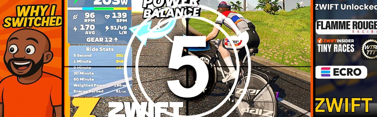 zwiftinsider's tweet image. In this week’s top video, learn everything you need to know about Zwift’s new data fields and ride stats panel. We’ve also selected videos about replacing a KICKR Bike with a Zwift Rid, a Zwift racing guide, and an Elite Avanti review. zwiftinsider.com/top-videos-247/
