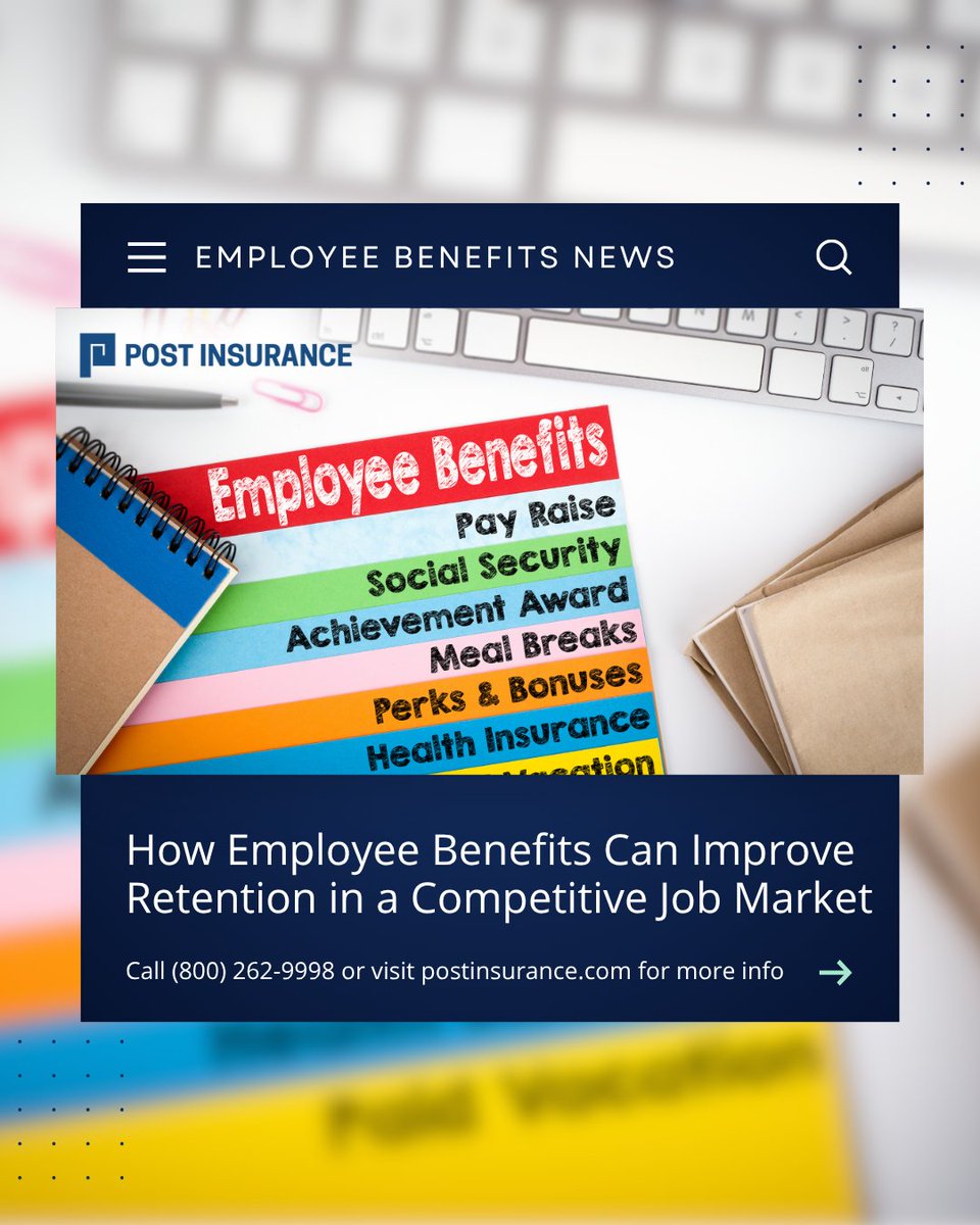 post_dan's tweet image. In our latest blog, we explore how smart benefits strategies can help your business retain top performers and build long-term loyalty.

📖 Read more: postinsurance.com/2025/06/03/how…

#PostInsurance #EmployeeRetention #EmployeeBenefits #HRStrategy #SmallBusinessTips