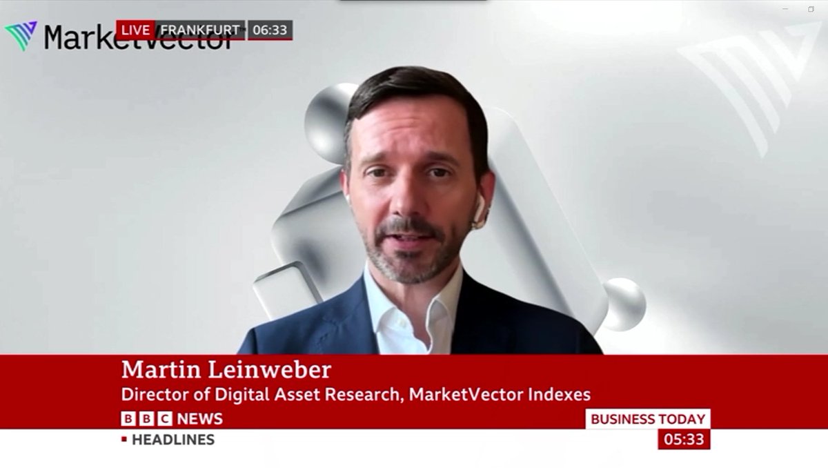MarketVector Indexes (@marketvector) on Twitter photo On <a href="/BBCBusiness/">BBC Business</a> with <a href="/LukwesaBurak/">Lukwesa Burak</a>, <a href="/mleinweber2/">Martin Leinweber</a> discussed how the #GENIUSAct could reshape the #digitalasset space:
โThe whole #crypto ecosystem is already dollarizedโฆnow the really big players can enter the realmโJPMorgan, Bank of America, even some larger tech names.โ On <a href="/BBCBusiness/">BBC Business</a> with <a href="/LukwesaBurak/">Lukwesa Burak</a>, <a href="/mleinweber2/">Martin Leinweber</a> discussed how the #GENIUSAct could reshape the #digitalasset space:
โThe whole #crypto ecosystem is already dollarizedโฆnow the really big players can enter the realmโJPMorgan, Bank of America, even some larger tech names.โ
