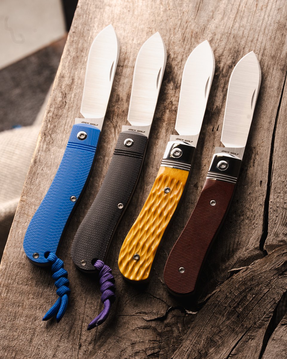 BladeHQ's tweet image. AVAILABLE NOW! The K9 Jack just dropped from Jack Wolf Knives, and it looks amazing. 

Available in the Steel series or their brand new Ultralight series which are one of lightest knives on the market.

Link below to get yours now!
bit.ly/4kI60cW