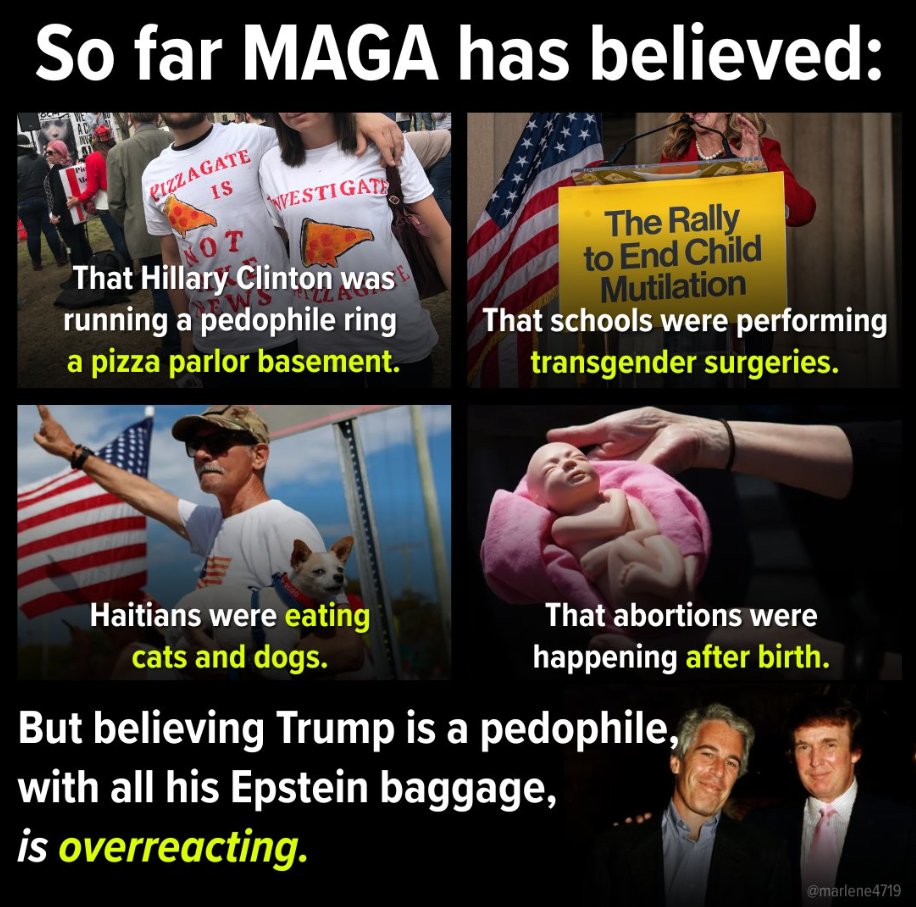 FMoniteau's tweet image. #TrumpPedoFiles #TrumpEpsteinCoverup #TrumpisaNationalDisgrace #TrumpIsUnfitForOffice #Trump #MAGA #MAGAMorons