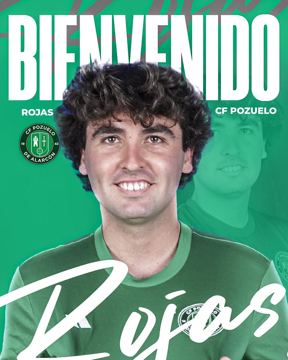 𝗙𝗜𝗖𝗛𝗔𝗝𝗘 |

🤝 ROJAS, FICHADO 🤝

🙌 Alejandro Rojas se convierte en nuevo jugador del Pozuelo 

🔝 Apuntalamos nuestro lateral derecho con un jugador que a pesar de su juventud, ya cuenta con amplia experiencia en la categoría 🙌

¡¡ Bienvenido a tu nueva casa !!

💚🤍