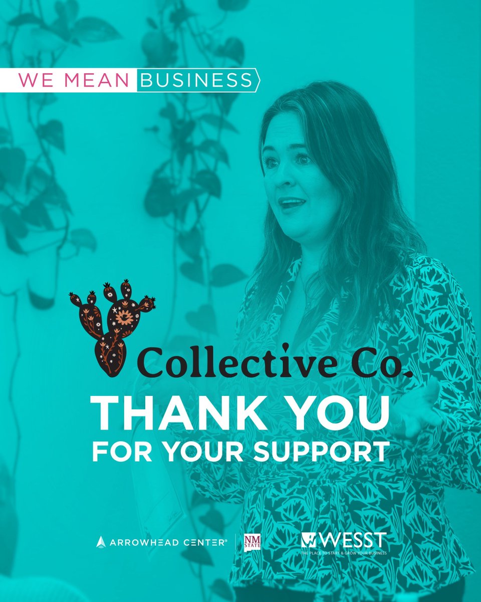 ATI_Arrowhead's tweet image. Thank you to Collective Co. for sponsoring Unstoppable 2025: Growing Your Brand.
Your support helps make this event possible—creating space for women entrepreneurs to learn, connect, and grow their brands with confidence. We're grateful to have you as part of this experience.
