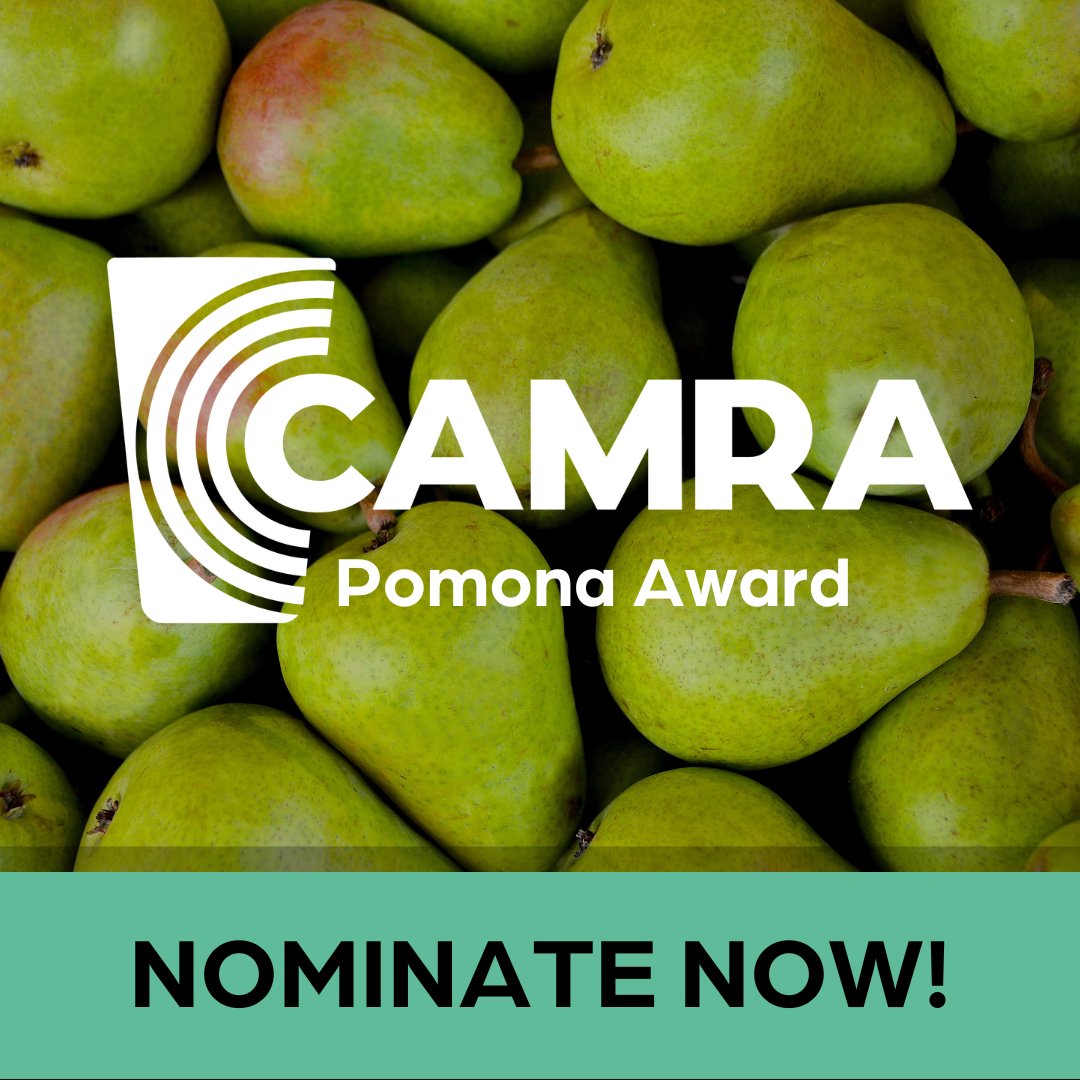 🍎 Do you know anyone or an organisation that has gone above and beyond to promote real cider and perry?

🍐 If you do, nominate them for our Pomona Award which champions #cider and #perry heroes across the UK.

⏳ Deadline is 1 August
 
👉 Nominate here: orlo.uk/XL4uc