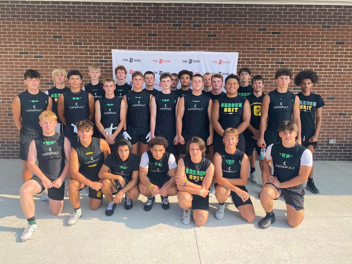 Proud of our kids and the way they competed at the D Zone 7 on 7!