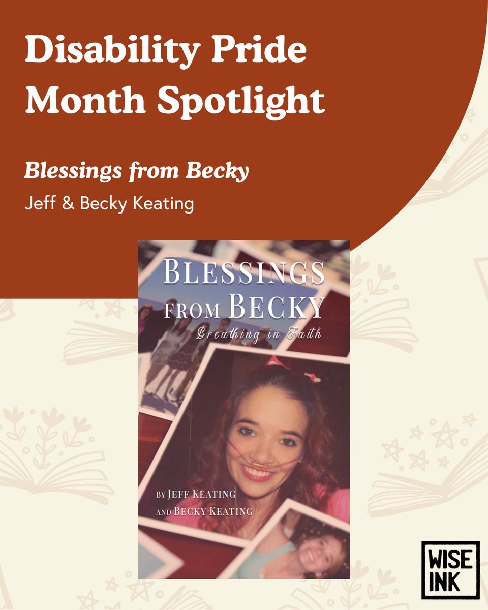 This week’s Disability Pride Month Spotlight is “Blessings From Becky” by Jeff and Becky Keating! In this medical memoir, a young woman faces a profound dilemma–how to balance faith and medical intervention.

“Blessings From Becky” is out now: buff.ly/sZqsrSu