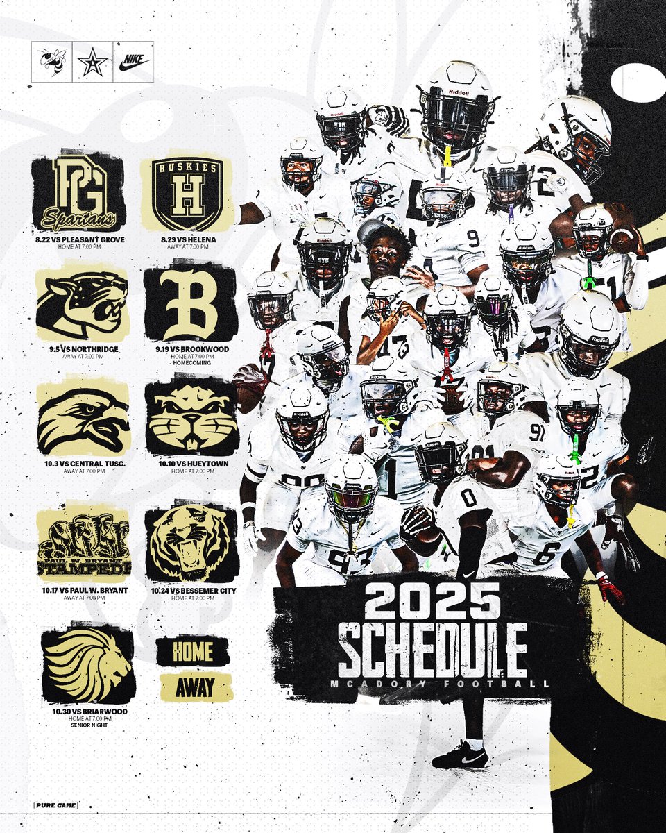 Every date is a battle. Every game is a statement. Let’s work! 

#SWARM🐝 J.A.C.K.E.T.S!
