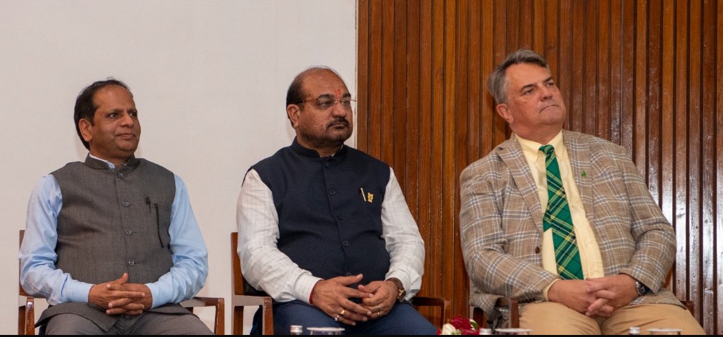Stanford F. Blade, PhD KSLA 🇨🇦 (@drstanfordblade) on Twitter photo It was a great pleasure to join with ICRISAT DG <a href="/HPathakOfficial/">Dr Himanshu Pathak</a> today to celebrate (friend and former <a href="/ICRISAT/">ICRISAT</a> colleague ) Dr. ML Jat at today’s felicitation in his current role of Secretary, <a href="/dare_goi/">Department of Agricultural Research and Education</a> and Director General <a href="/icarindia/">Indian Council of Agricultural Research.</a> . It was a great pleasure to join with ICRISAT DG <a href="/HPathakOfficial/">Dr Himanshu Pathak</a> today to celebrate (friend and former <a href="/ICRISAT/">ICRISAT</a> colleague ) Dr. ML Jat at today’s felicitation in his current role of Secretary, <a href="/dare_goi/">Department of Agricultural Research and Education</a> and Director General <a href="/icarindia/">Indian Council of Agricultural Research.</a> .