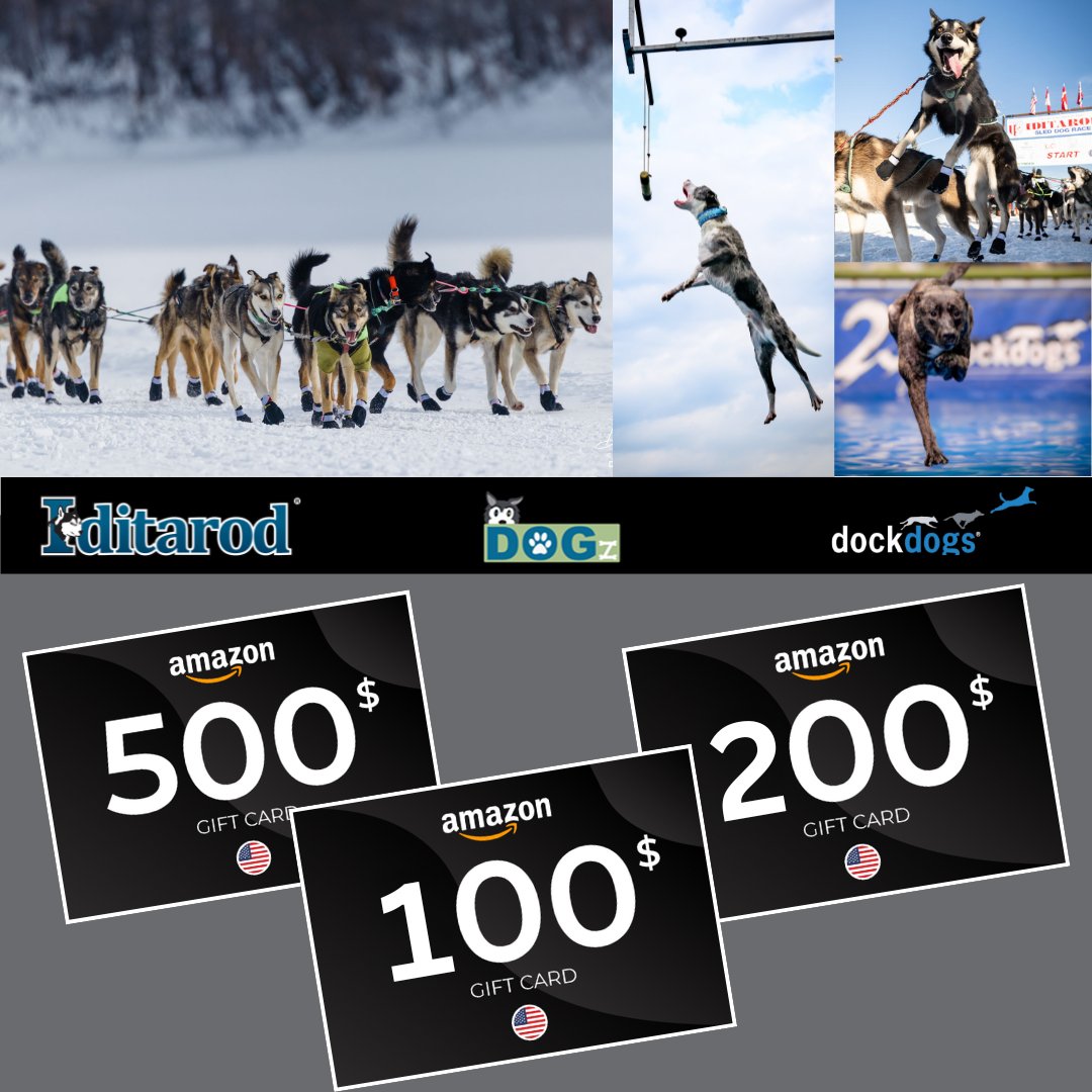 🐶 TODAY is the last chance to take our “All Things Dogs” survey — it’s just 10–15 mins and is intended to help shape the future of dog care, content &amp; products around the world.
🎁 Complete it and you could WIN a $500, $200, or $100 Amazon Gift Card!
🔗 tinyurl.com/DogzEventsSurv…