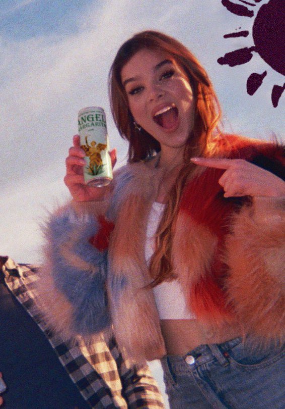 archiveshailees's tweet image. hailee steinfeld for angel margarita