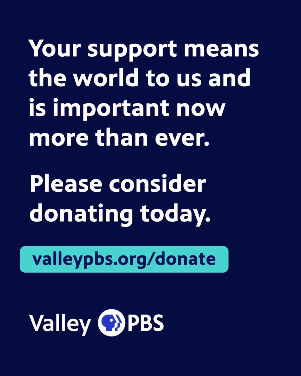 Congress has officially voted to eliminate $1.1 billion in previously approved federal funding, and this affects our community and threatens our future.

Please visit the link in our bio to donate today and let's keep public media running together: valleypbs.org/donate