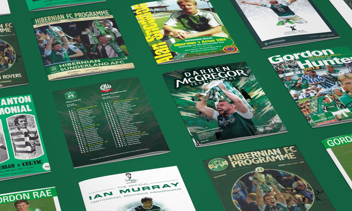 DazTestimonial's tweet image. Hibs testimonial legends forming a Guard of Honour for Daz on Saturday:
Stanton, McArthur, Rae, Hunter, Sneddon, Hanlon, Stevenson, Murray, Gray! 💚
A fitting tribute to a true Hibee.
🎟️ eticketing.co.uk/hibernianfc/ED…