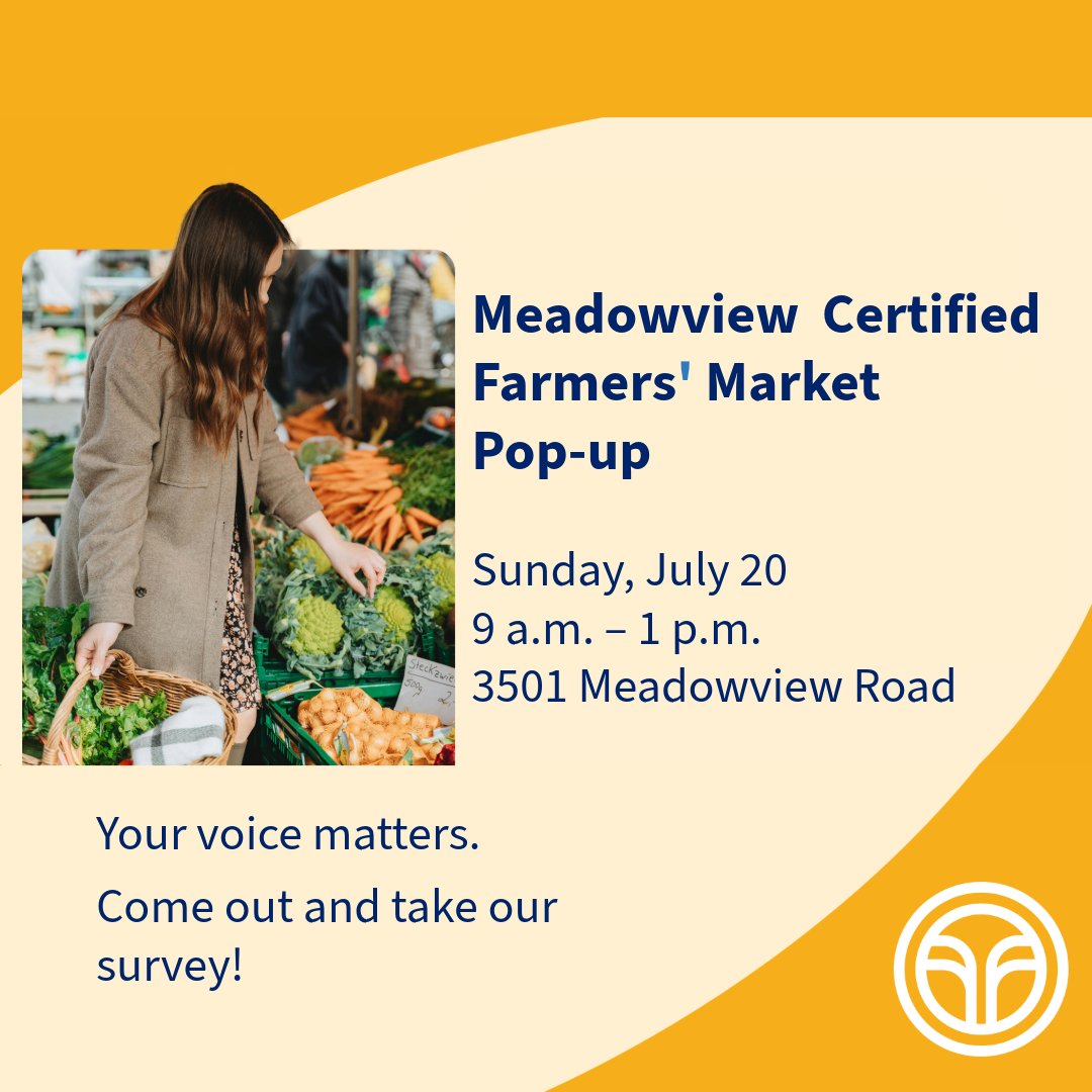 RideSacRT's tweet image. 🌽🛍️ We’re popping up at the Meadowview Farmers Market!
Stop by our booth this Sunday to share your thoughts on the future of the Meadowview area as part of the Transit-Oriented Communities study.
📍 Meadowview Certified Farmers Market
🗓️ Sunday, July 20
🕘 9 a.m. – 1…