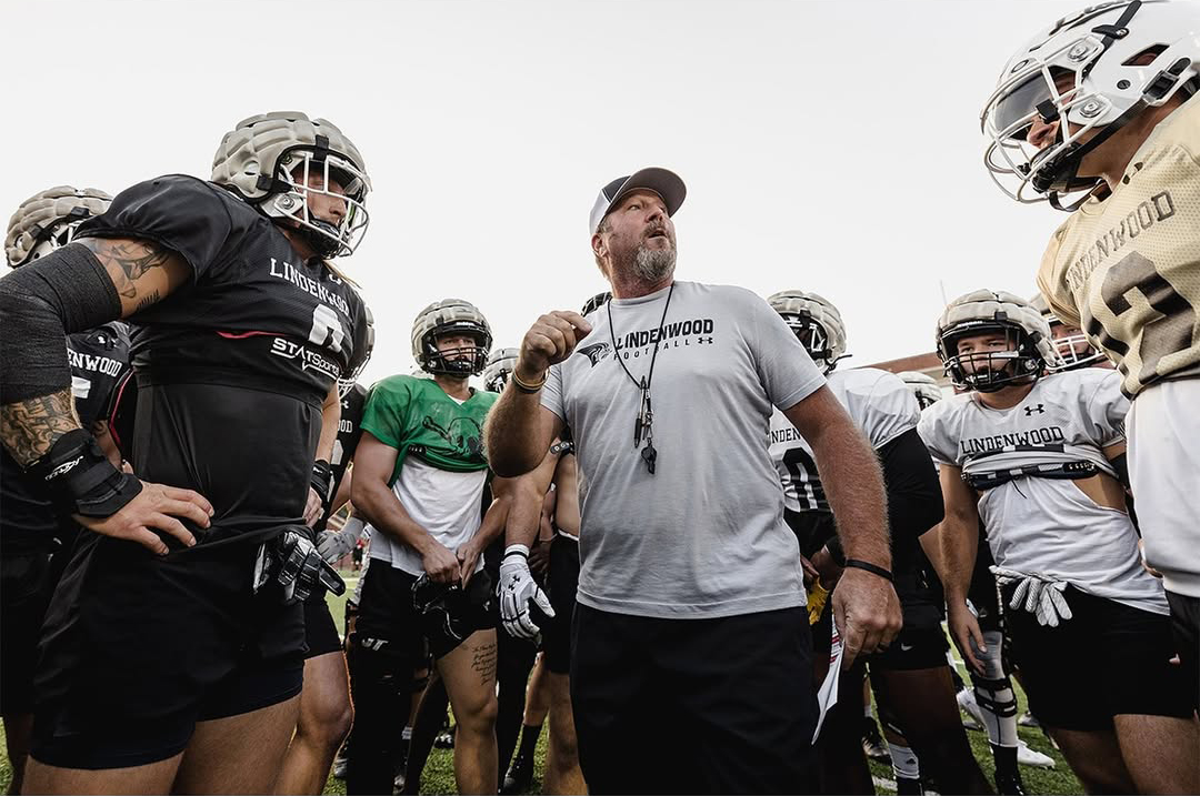 OVCBigSouthFB's tweet image. .@stugfb discussed the many positives now that @LindenwoodFB has finished the reclassification process and is now eligible for postseason play. ๐
#StrongerTogether | #OVCBigSouthFB | #NewLevel