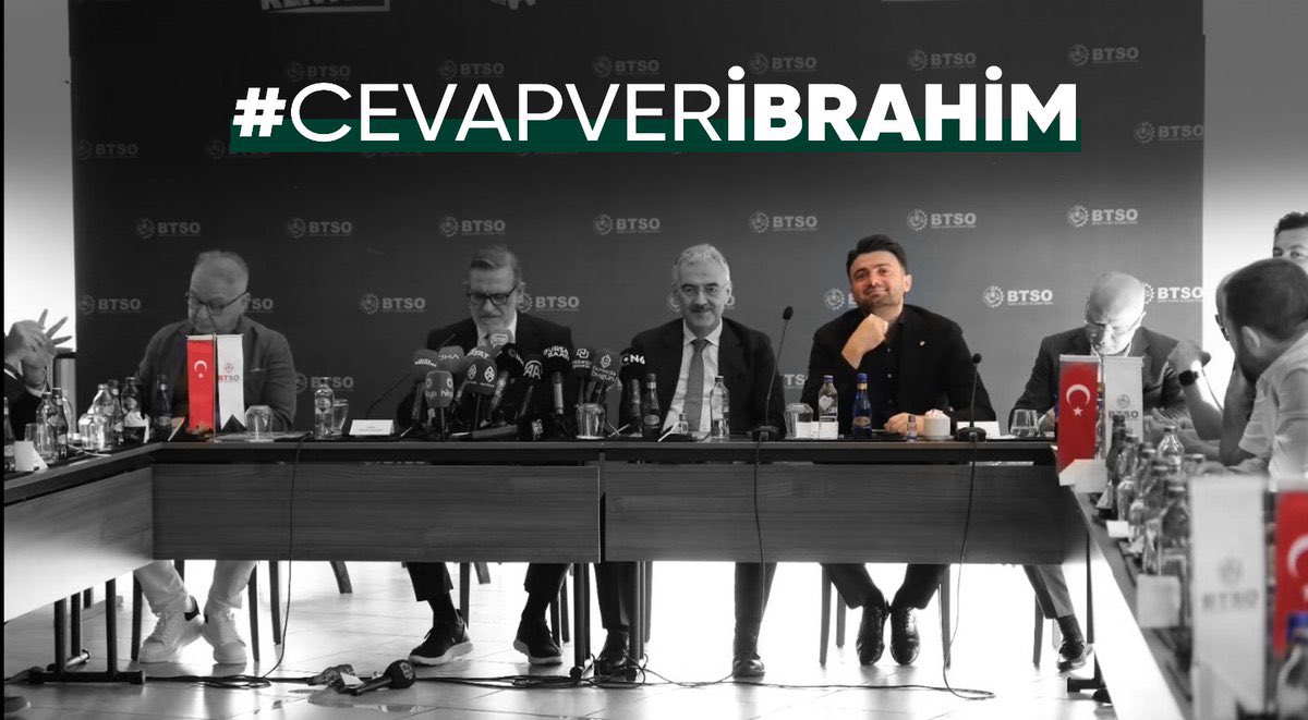 Büyük bir camia senden cevap bekliyor? 

#cevapveribrahim