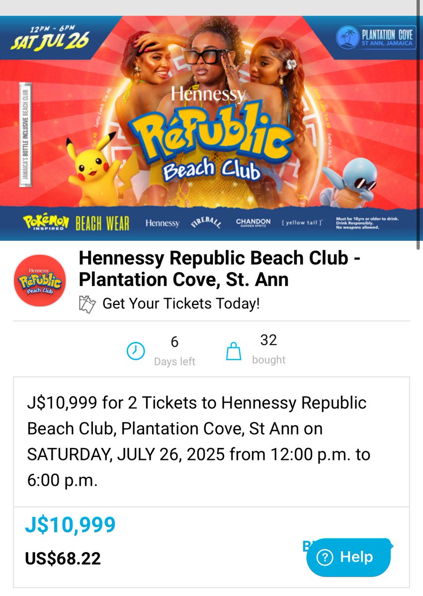 Nothing beats a Republic Beach holiday.

And right now you can save 50% per person! 

That’s $5,500 per person for a group of 2!

Deal: gustazos.com/deals/Events_f…

#RepublicBeach #FeteRepublicJa