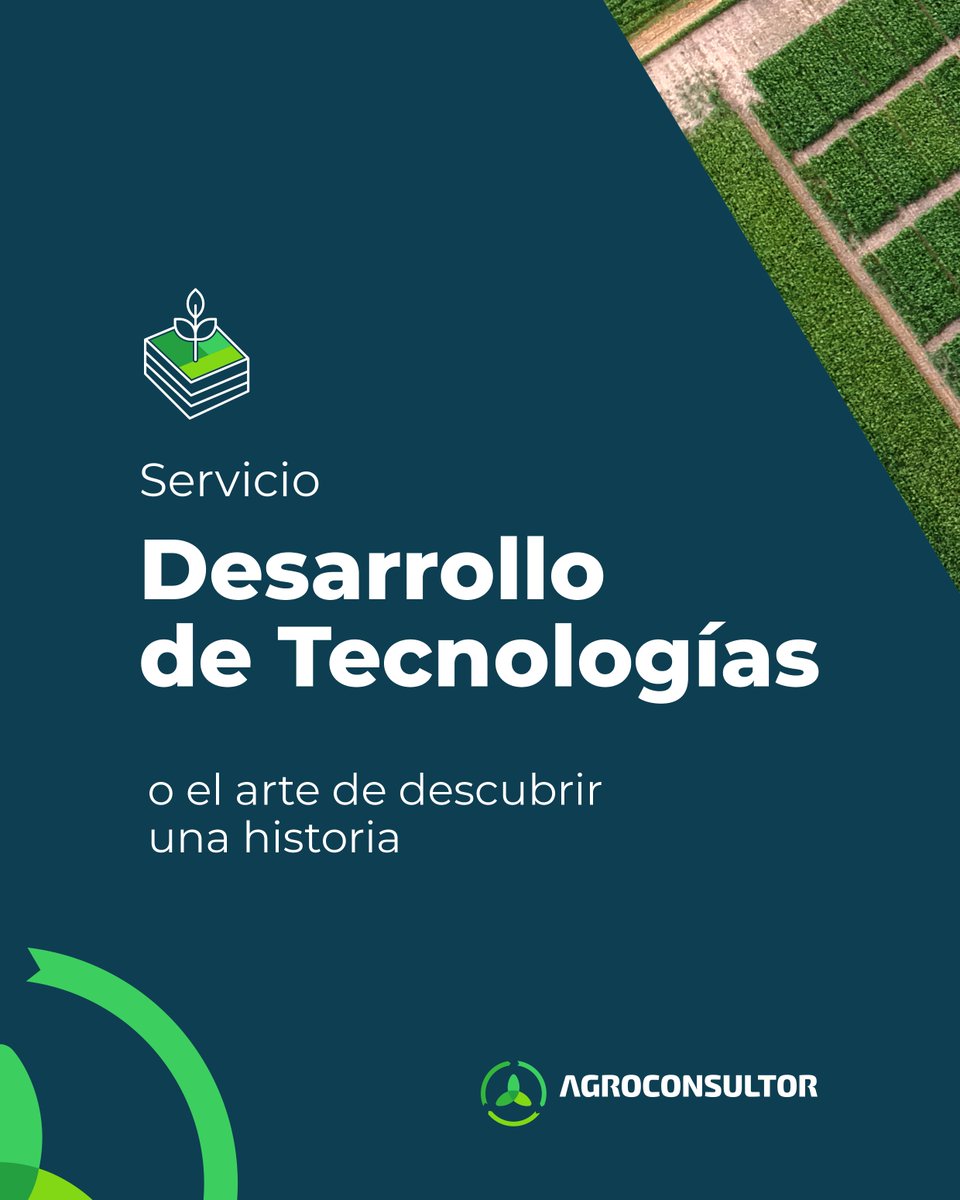 ¿Cómo trabajamos en Agroconsultor para transformar datos en decisiones?

✔️ La respuesta te la contamos con nuestro Servicio de Desarrollo de Tecnologías, donde hacer ensayos es mucho más que medir 📝🌱🚜🌽💧🌾.

¡Mirá! 👉bit.ly/4eZhVBZ