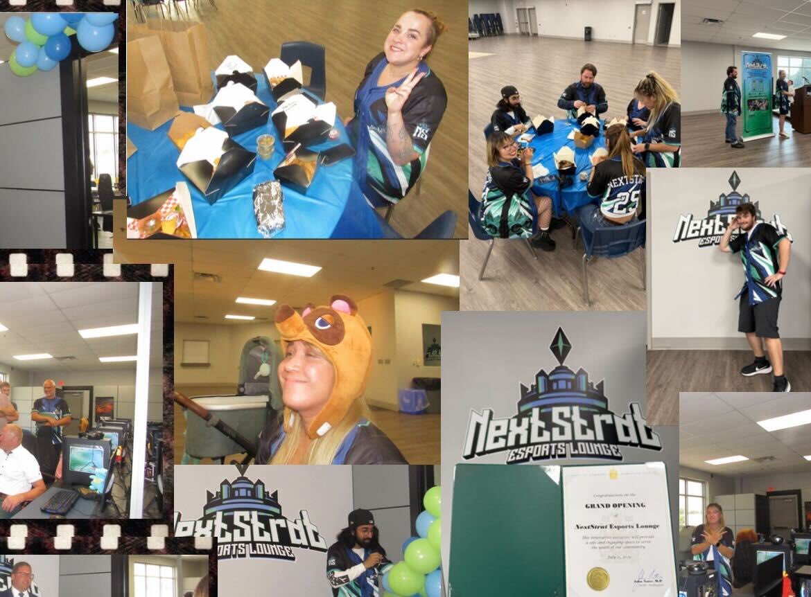 NextStrat Esports Lounge (@nextstrat_) on Twitter photo We’re officially OPEN! 💙💚
A huge thank you the <a href="/cityofstratford/">cityofstratford</a>, <a href="/EnorthMediagg/">Enorth Media</a>, our sponsors and the community for making our Grand Opening a success!
A special thank you to @johnnatermp and @Mayorritsma for showing their support by joining us to celebrate and play games! We’re officially OPEN! 💙💚
A huge thank you the <a href="/cityofstratford/">cityofstratford</a>, <a href="/EnorthMediagg/">Enorth Media</a>, our sponsors and the community for making our Grand Opening a success!
A special thank you to @johnnatermp and @Mayorritsma for showing their support by joining us to celebrate and play games!