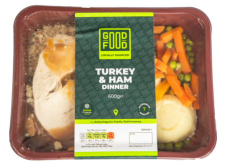 FSAIinfo's tweet image. #FoodAlert Recall of various branded Turkey &amp;amp; Ham Dinners produced by Ballymaguire Foods due to the possible presence of Listeria monocytogenes ow.ly/rACT50Ws0Ty