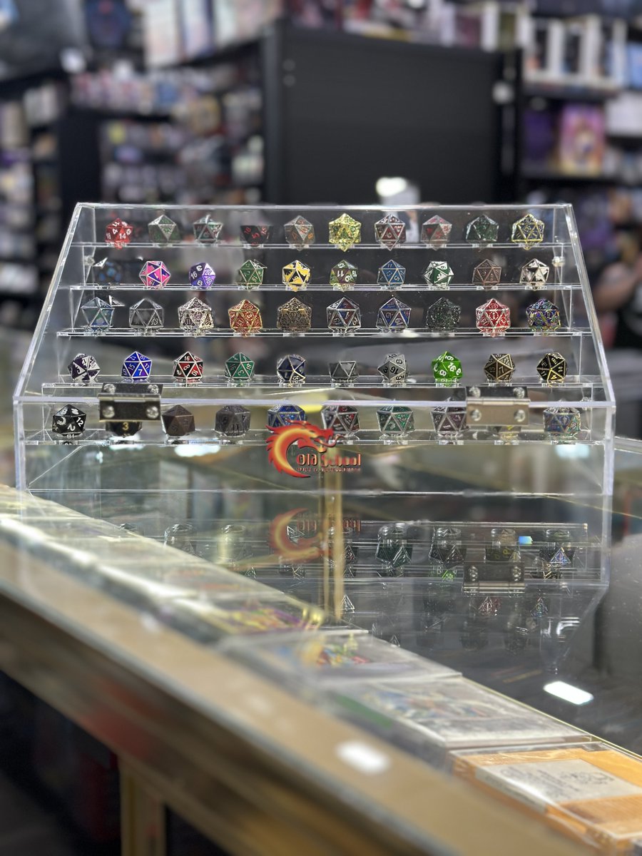 Big restock of D20s and Dice sets at the Mega Store, from our friends at <a href="/OldSchoolDice/">Sales</a>! 🎲

What kind of #tabletopgaming accessories do you want to see at JPP?