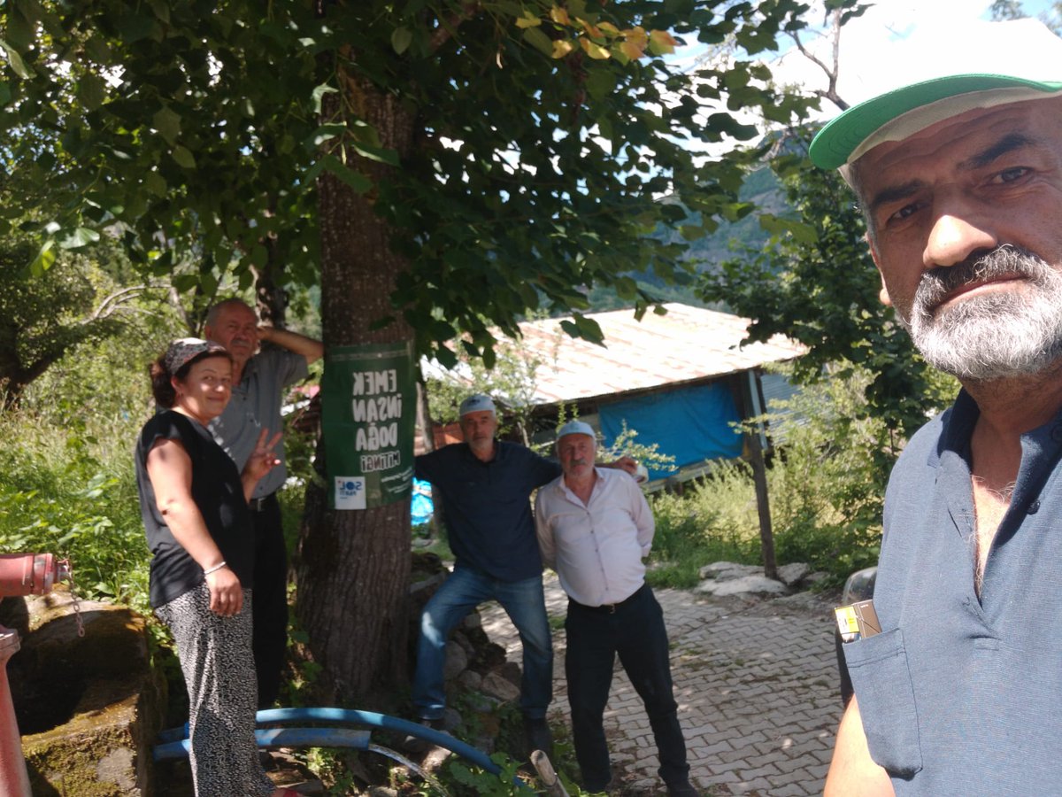 solartvin's tweet image. 23 Temmuz "Emek İnsan ve Doğa" mitingi için köy çalışmalarımız devam ediyor 🌟