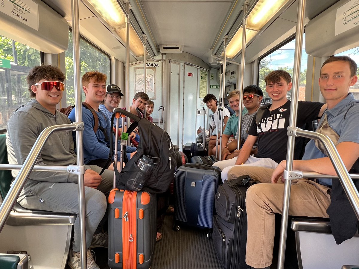 RockHighPres's tweet image. Fenway to the subway, the AMDG Hawklets are headed back to KC after a great week to start their program. Much more to come in the year ahead! AMDG