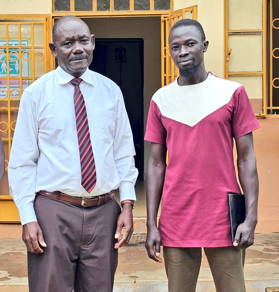 uganda10125's tweet photo. 🎓✨ Throwback time! Because why not? It reuniting moment at Uganda Martyrs College Ssonde, two old students, 2 different yrs sharing laughter and memories while capturing our favorite principal in timeless frames. Here's to the amazing journey we shared. 📸❤️ https://t.co/qHeLXsFIQf