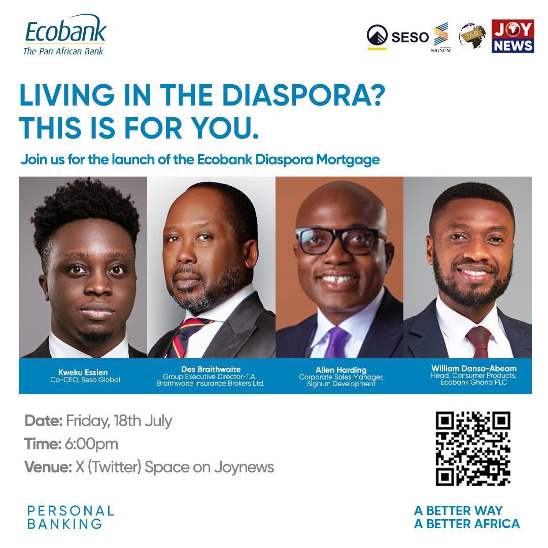 Follow the discussion #Ecobank #Diaspora