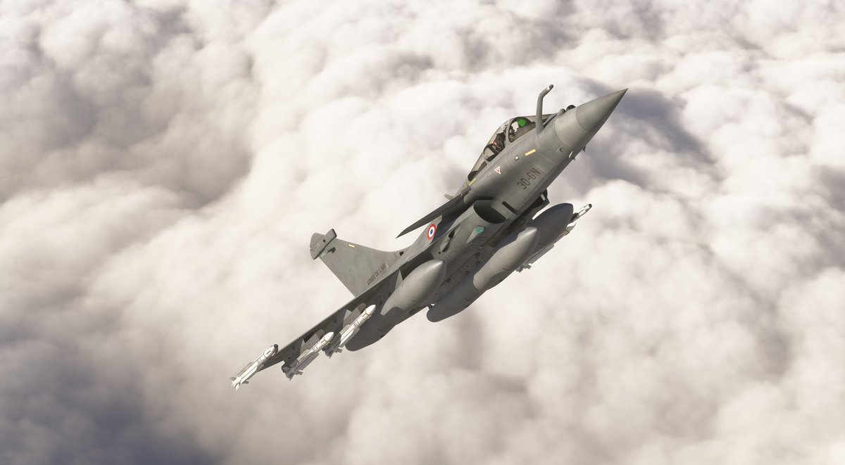 Fatcat742's tweet image. Nouvelle image du Dassault Rafale de #AzurPoly une pure merveille. Ils font du travail de fou 😍