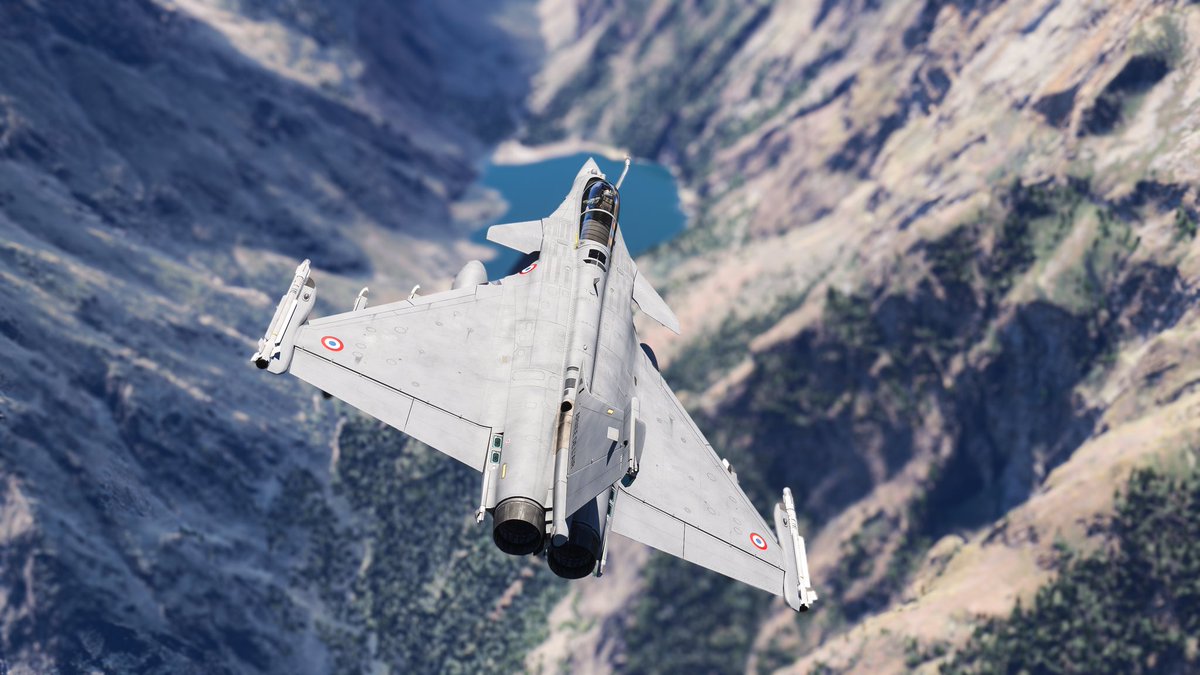 Fatcat742's tweet image. Nouvelle image du Dassault Rafale de #AzurPoly une pure merveille. Ils font du travail de fou 😍