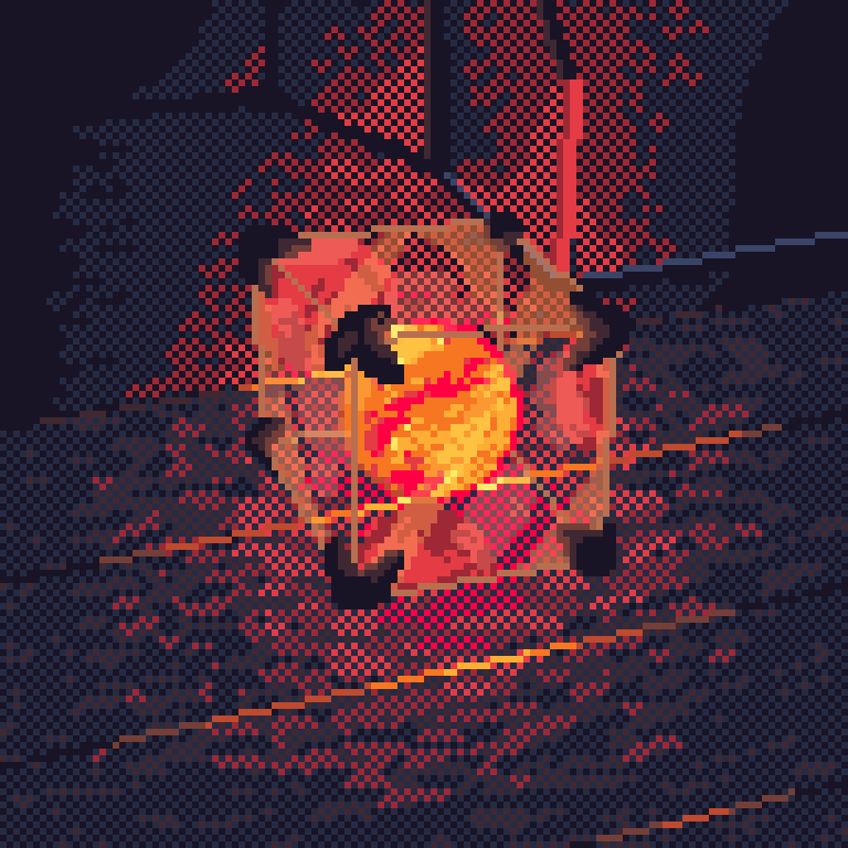Tried giving this a shot, i think the background is a bit too noisy...

Checkout <a href="/GreenKnightMods/">GreenKnight</a>  
#HALO #pixelart