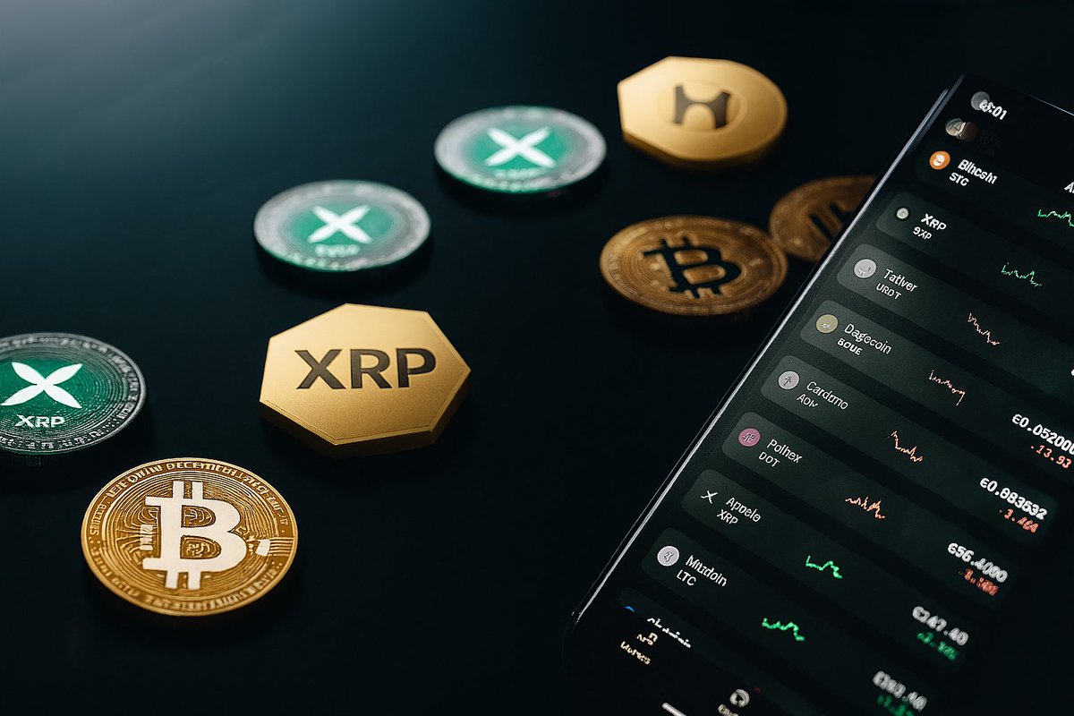 FinancialPress_'s tweet image. 🚨 FinancialPress Report: $XRP, $HBAR, and Bitcoin Powering Early Altcoin Season
Emerging altcoin season momentum is now fueled by synchronized rallies in XRP, HBAR, and Bitcoin.
XRP surged to $3.66, HBAR reached an intraday high of $0.2975, and Bitcoin set a new all-time top…