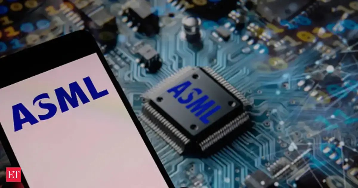 Neuro_mesh's tweet image. ASML stock fell 6.5% despite strong Q2 earnings as investors reacted to uncertain growth for 2026 amid geopolitical tensions and cautious company guidance.    economictimes.indiatimes.com/news/internati…